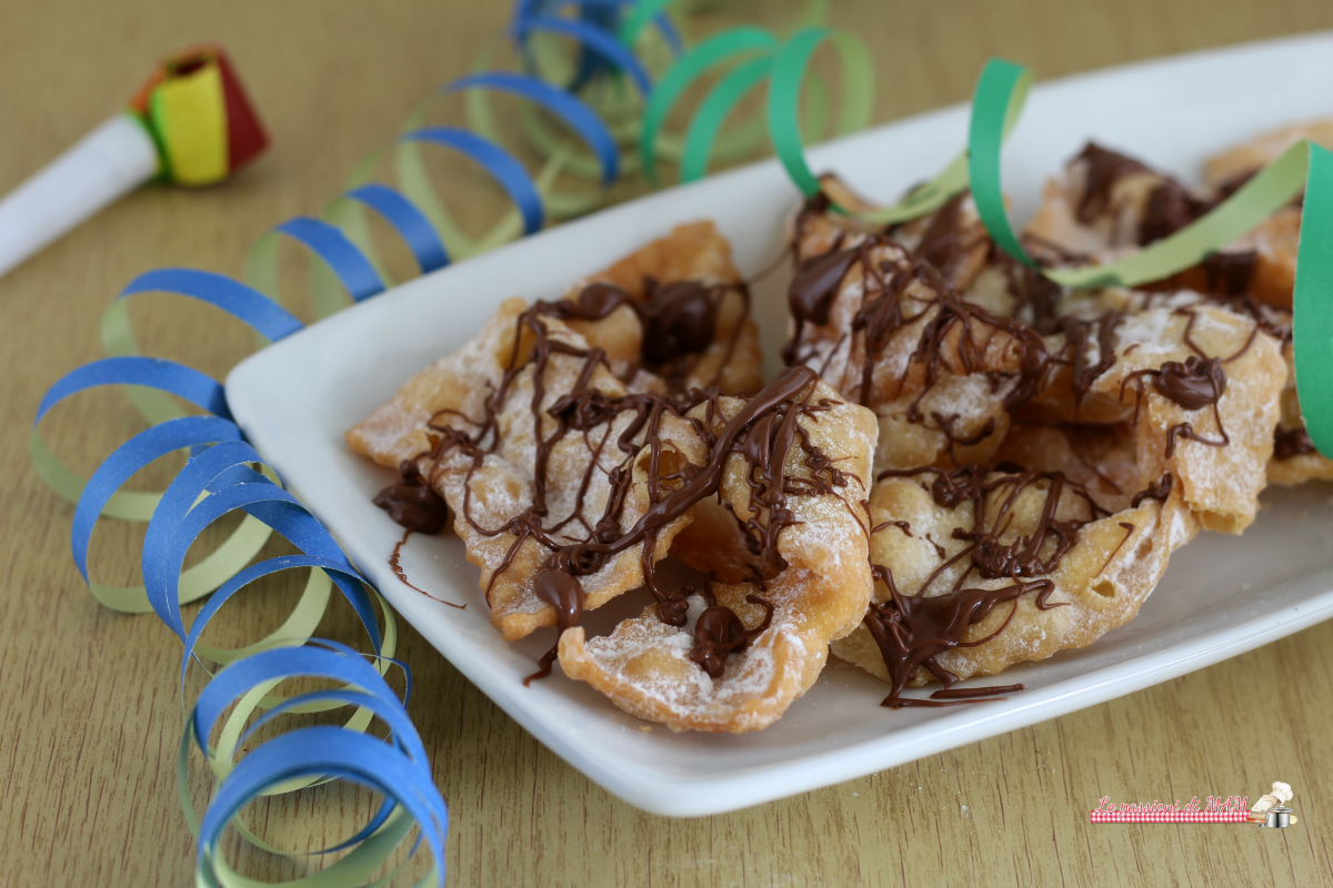 Frappe di Carnevale nutella