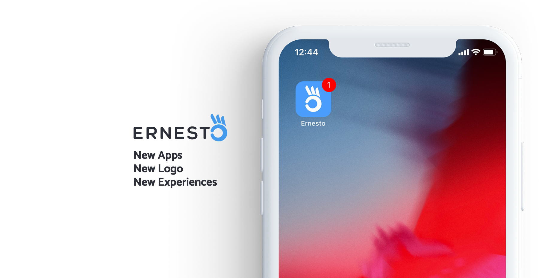 rebrand nuovo logo ernesto