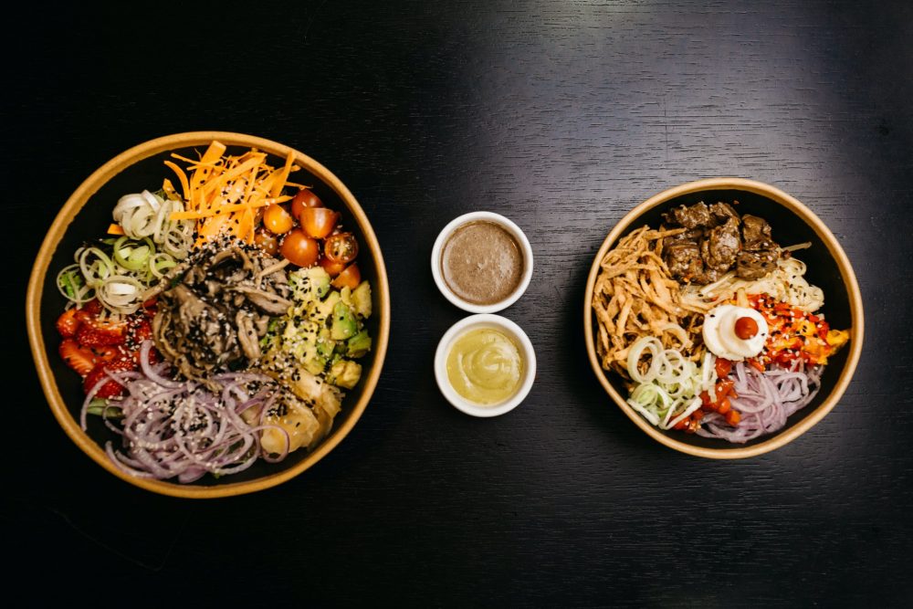 poke bowl food calorie
