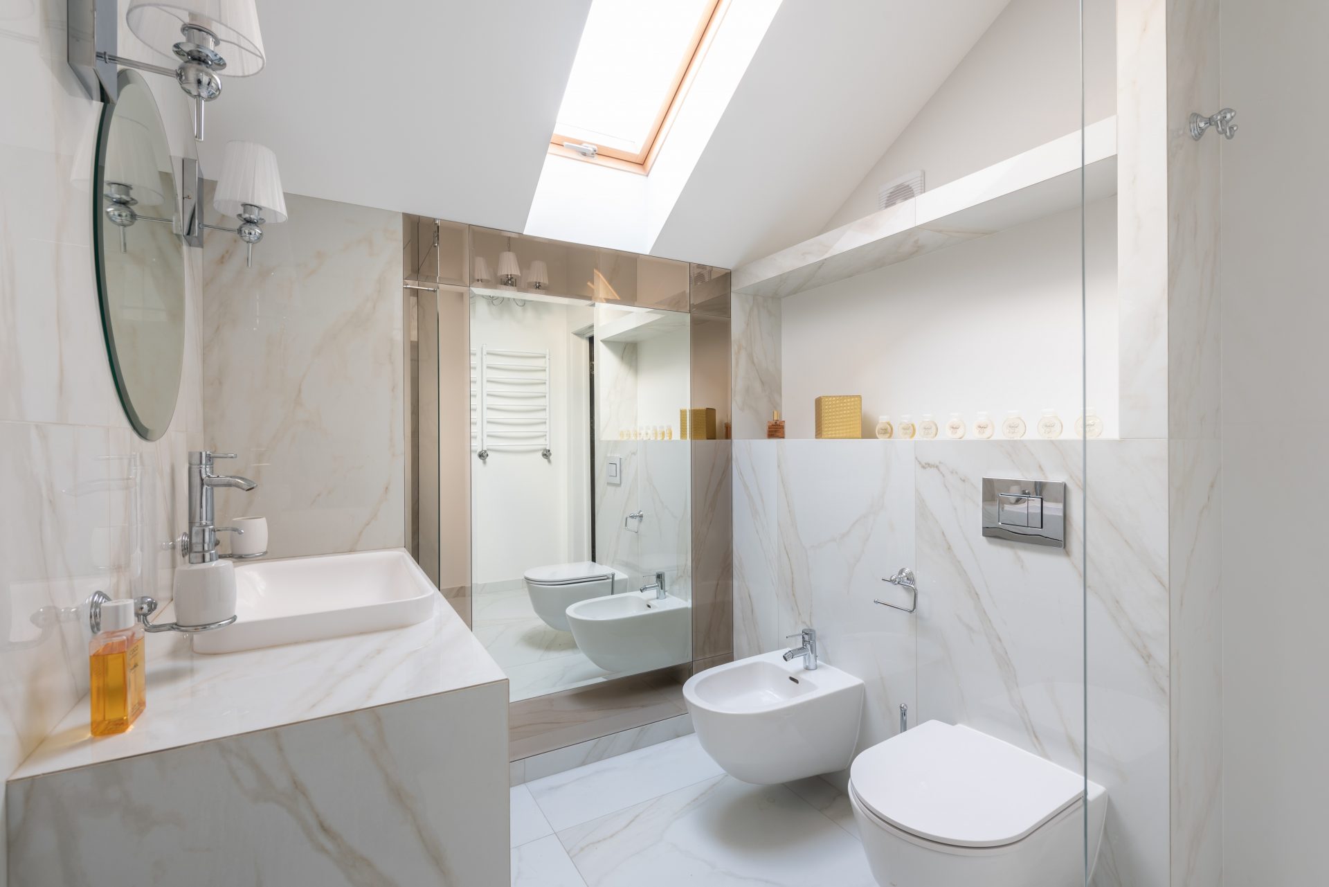 Riorganizzazione del bagno scelta mobili